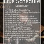 Live Schedule Sep